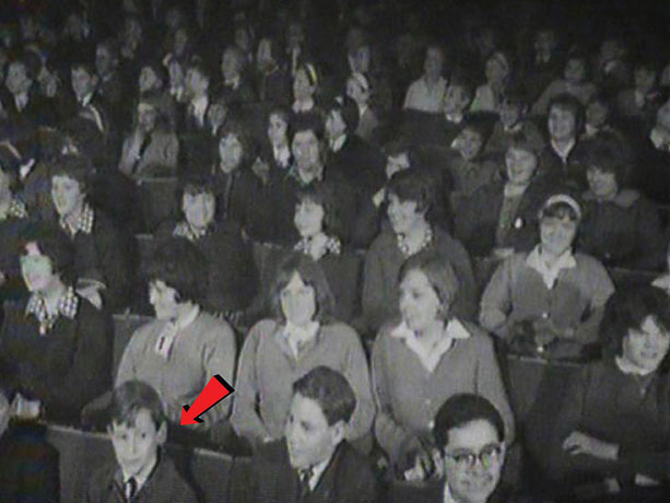 Jo in the front row at Crackerjack